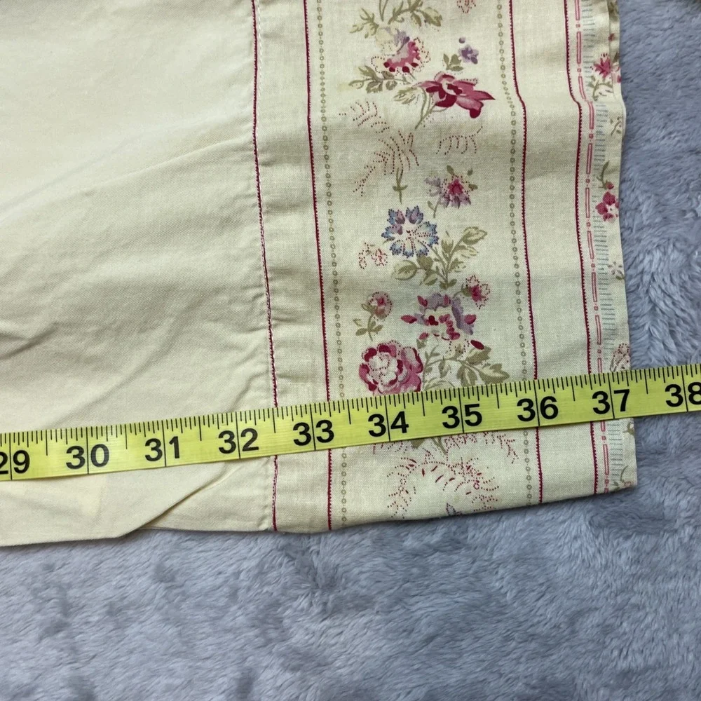 Cottagecore Sheet Set CA King Flat Fitted 2 Cases 2 Throw Pillows 1 King Sham
